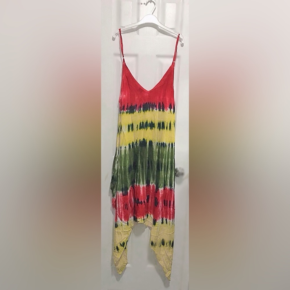 Tie-Dye Sleeveless Dress